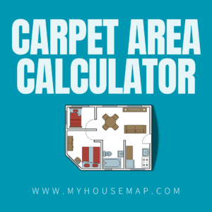 image of Carpet Area Calculator get each room Carpet Area in 1 click