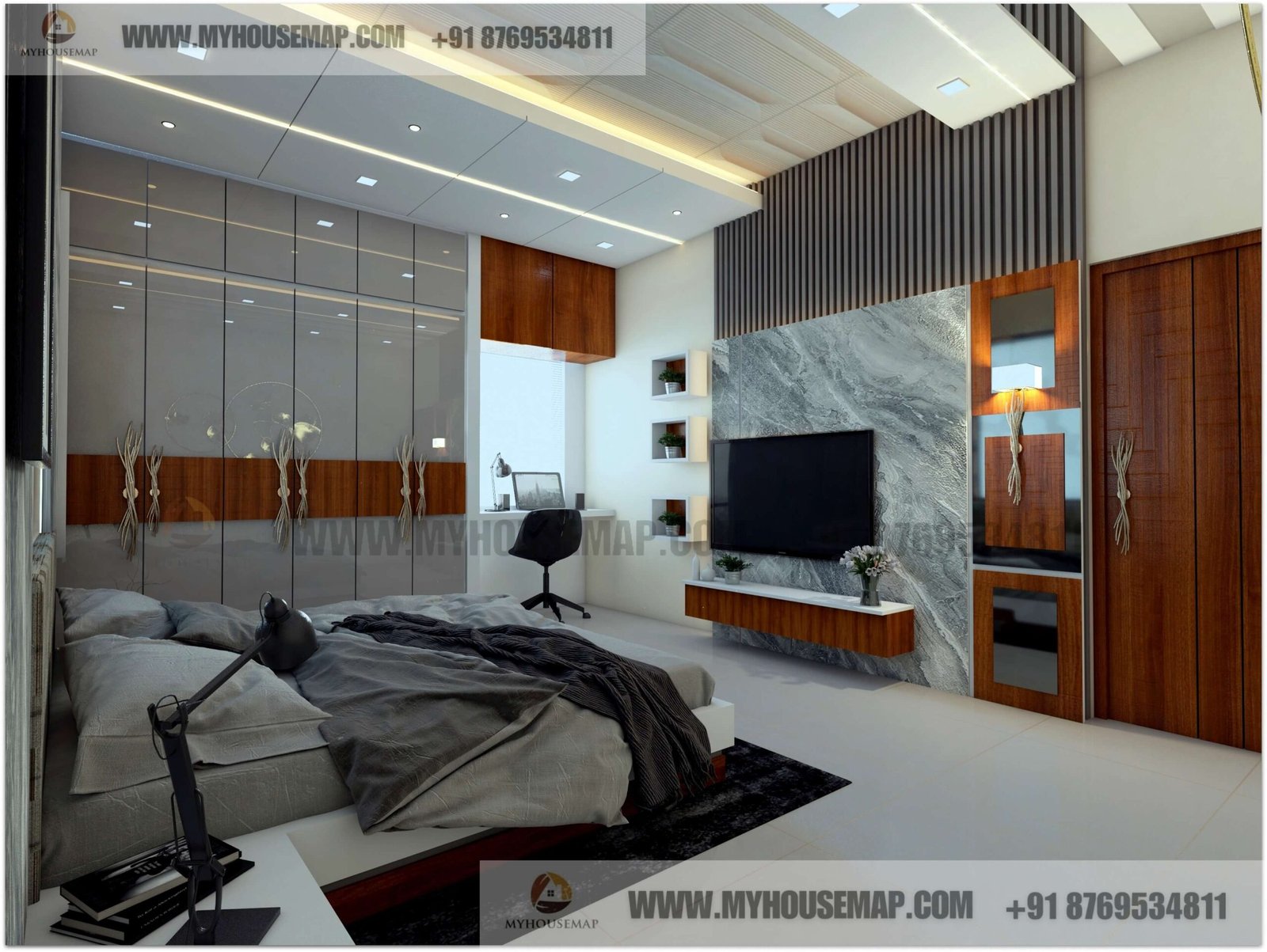 modern bedroom interior design