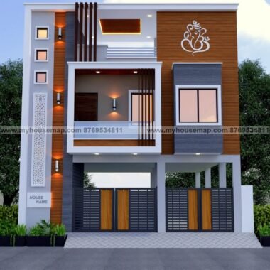 Exterior Elevation Comparison Civil Work vs. HPL & ACP