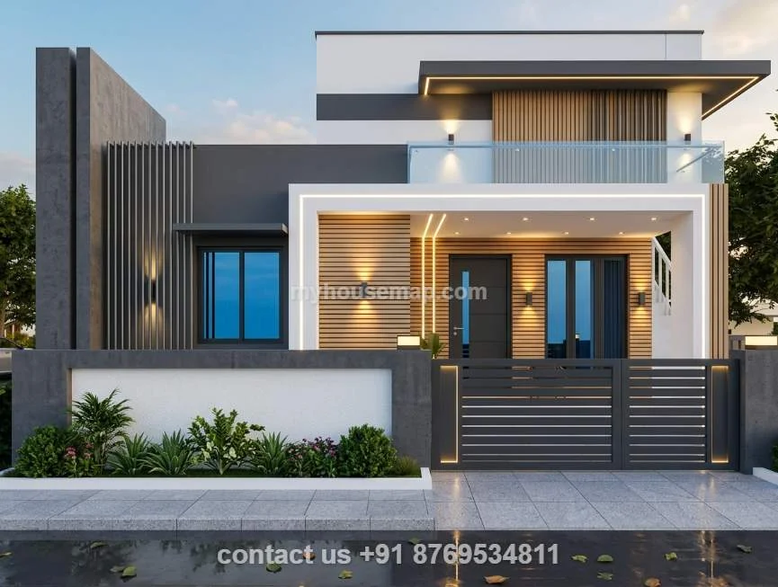 1 Floor Front Elevation Design