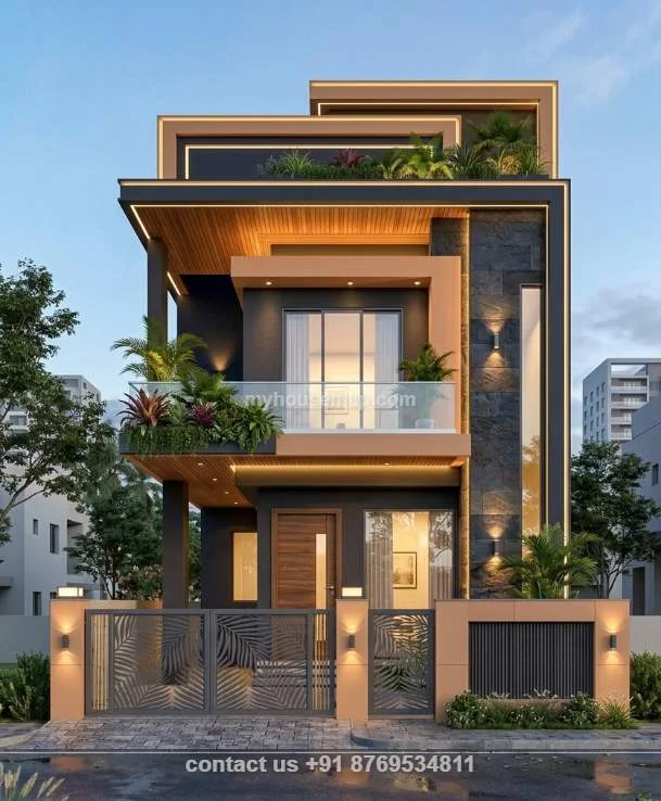 2 Floor House Elevation