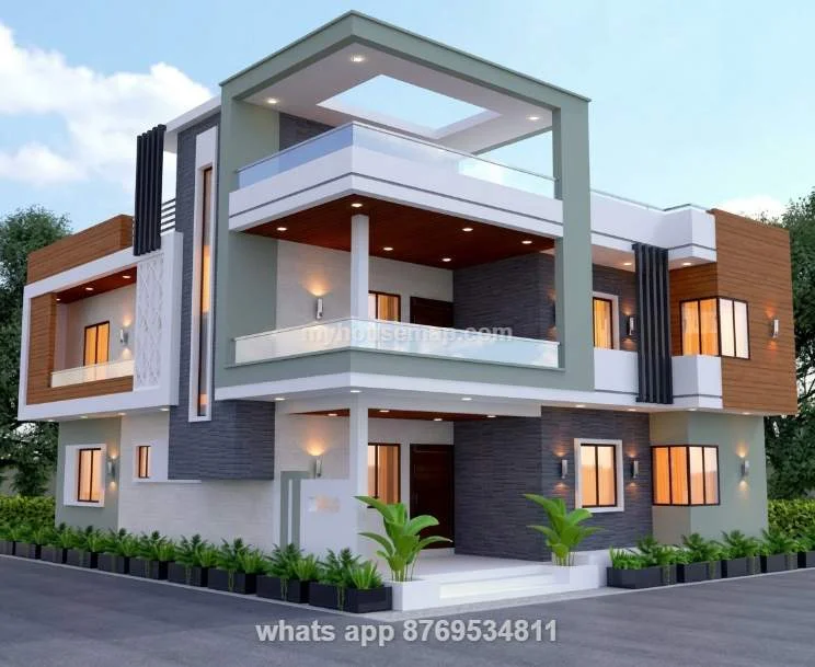 2 Story Home Front Design
