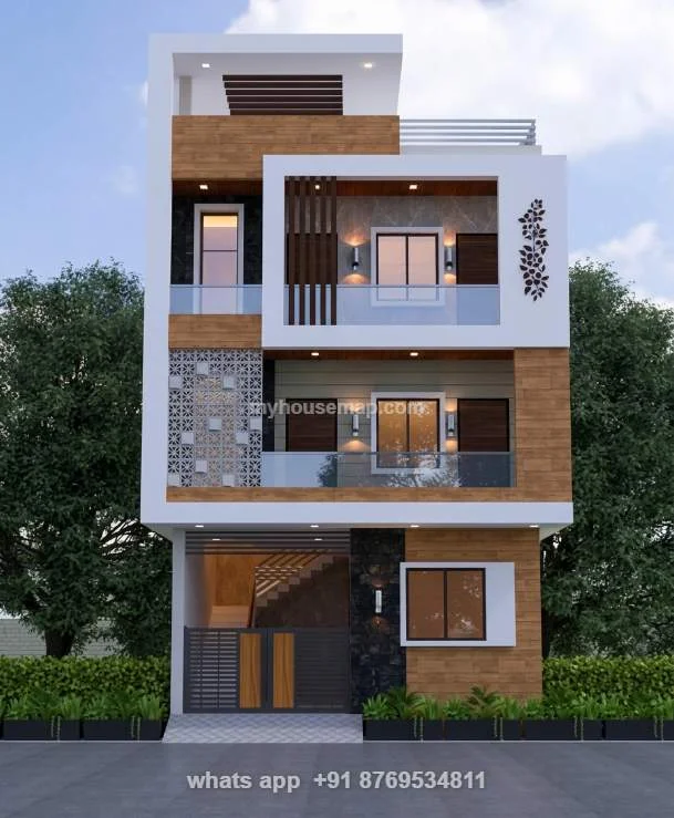 3 Floor Latest House Design