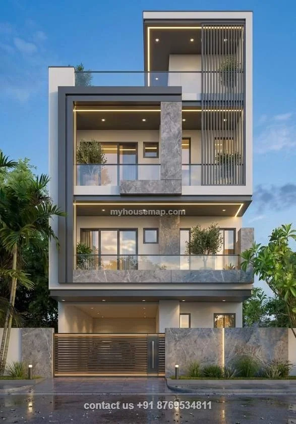 35 Ft Front Elevation