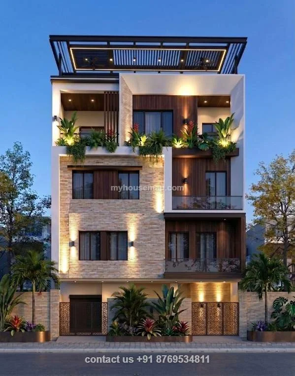 3d Front Elevation Tiles Design