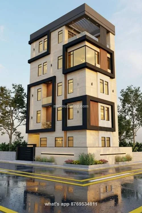 Apartment Building Elevation