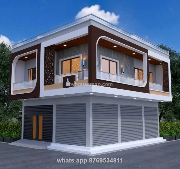 Best House With Shop Design