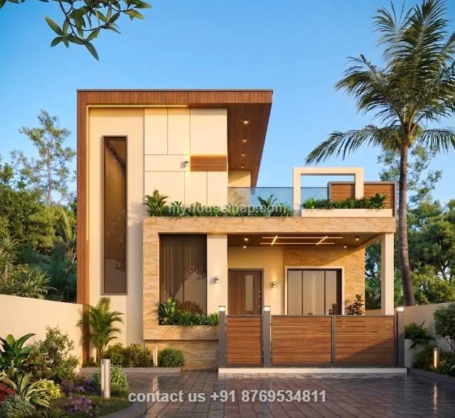 Contemporary Home Elevation