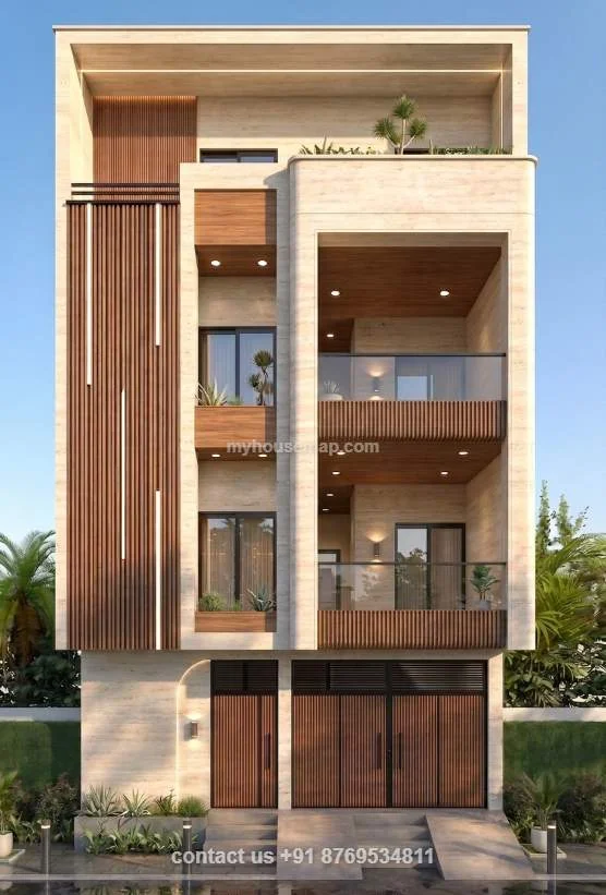 Contemporary House Front Design