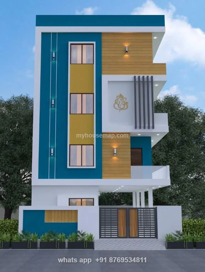 Exterior Home Design Four Floor