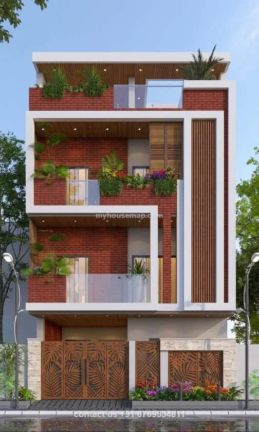 Front Balcony Design House