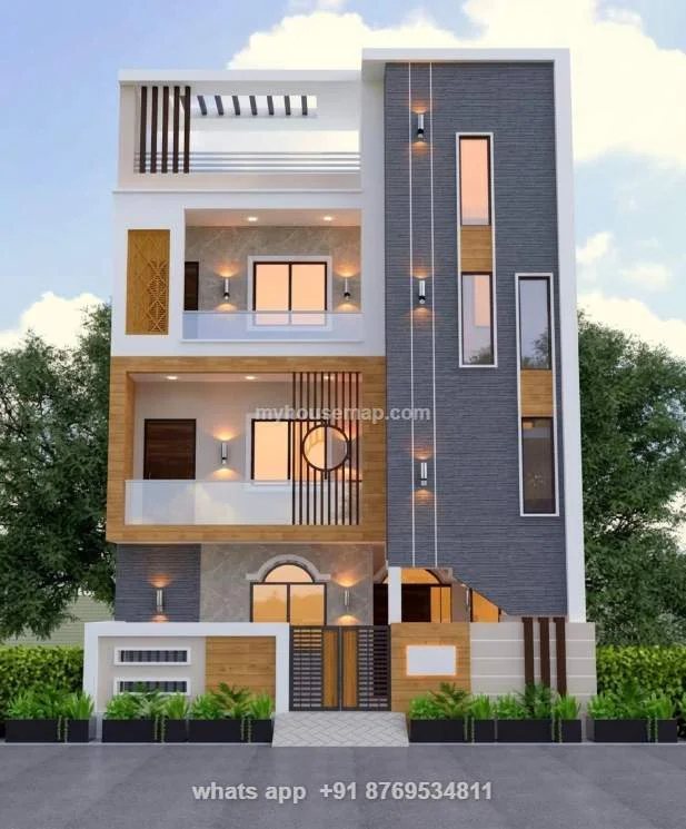 G+2 New House Design