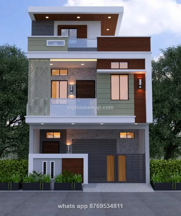 Home Elevation Design 2 Floor