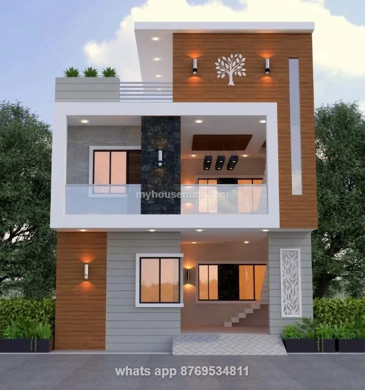 Home Front Elevation Design Double Story