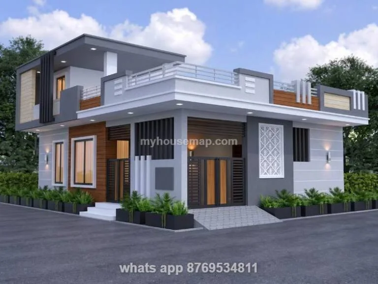 Image Of Home Design Single Floor