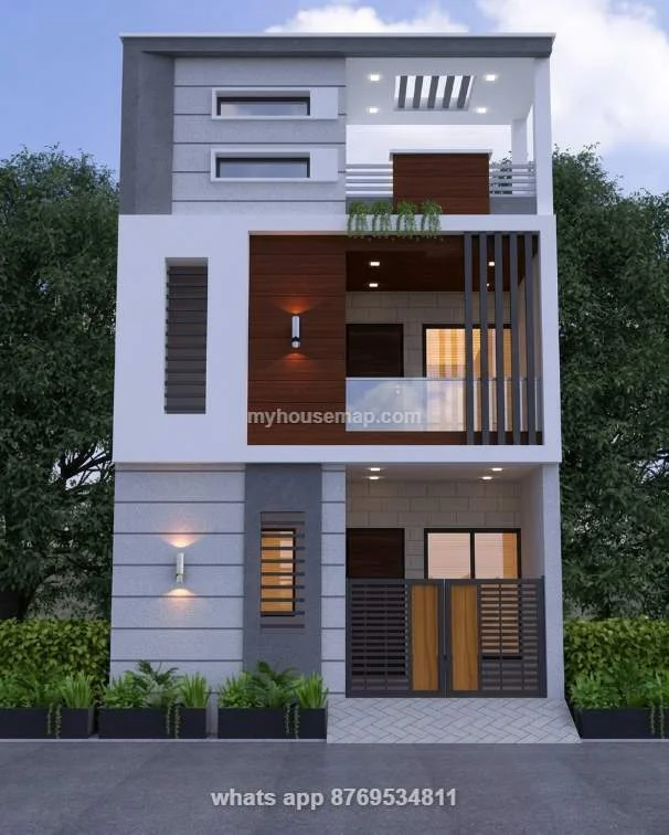 Modern 2 Storey House Design