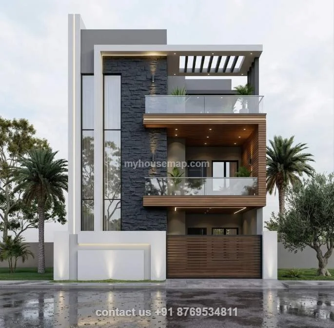 Modern Normal House Front Elevation Designs