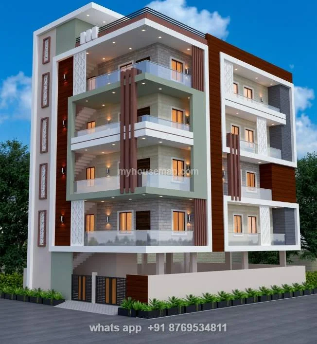 Multi Story Building Elevation Design