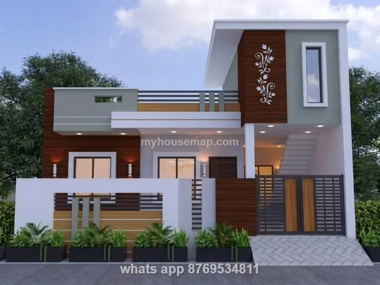 Simple Single Floor House Design