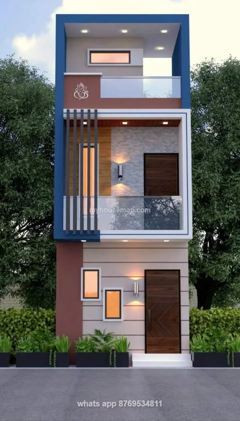 Simple Small House Design 2 Floor