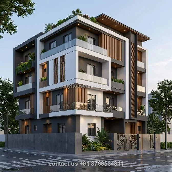Small Apartment Elevation Design
