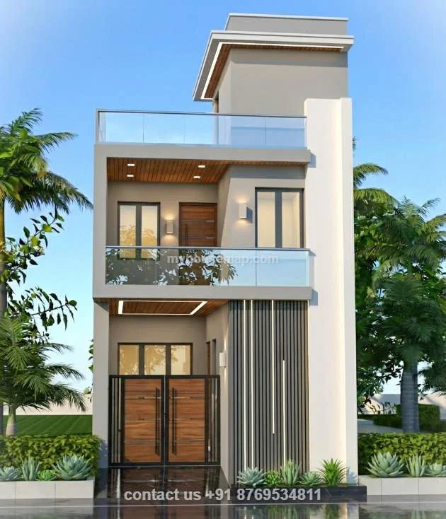 Small Home Front Design Two Floor