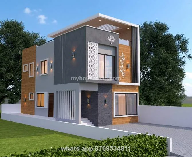 Two Storey Modern House Design
